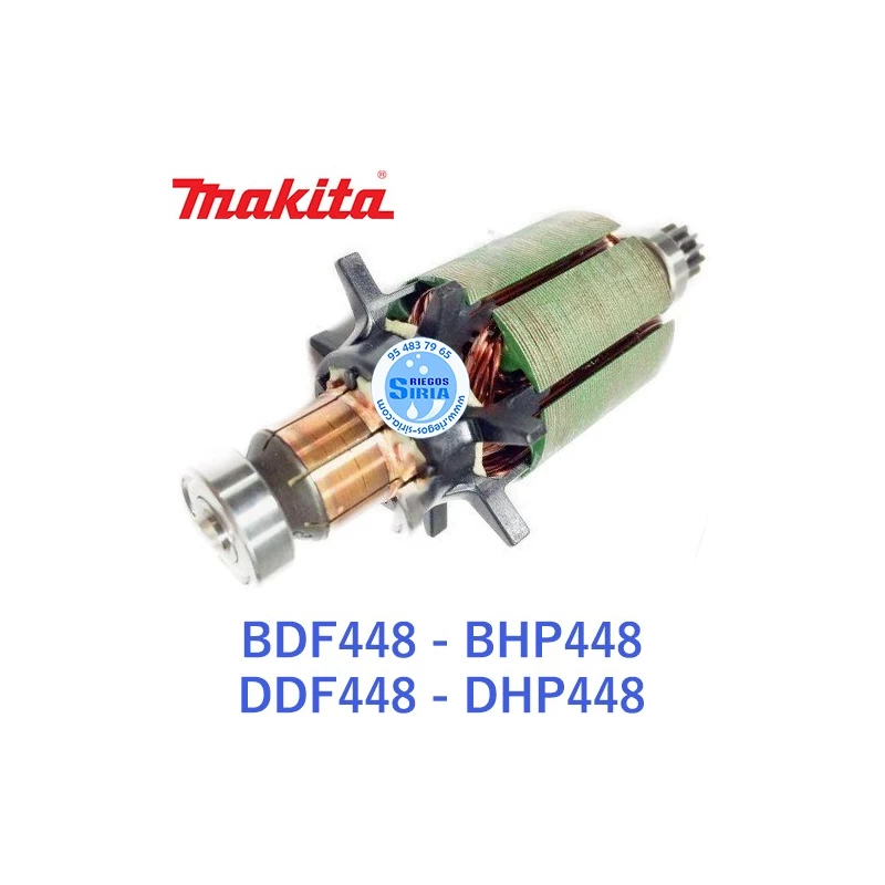 Inducido Makita BDF448 BHP448 DDF448 DHP448 619299-2