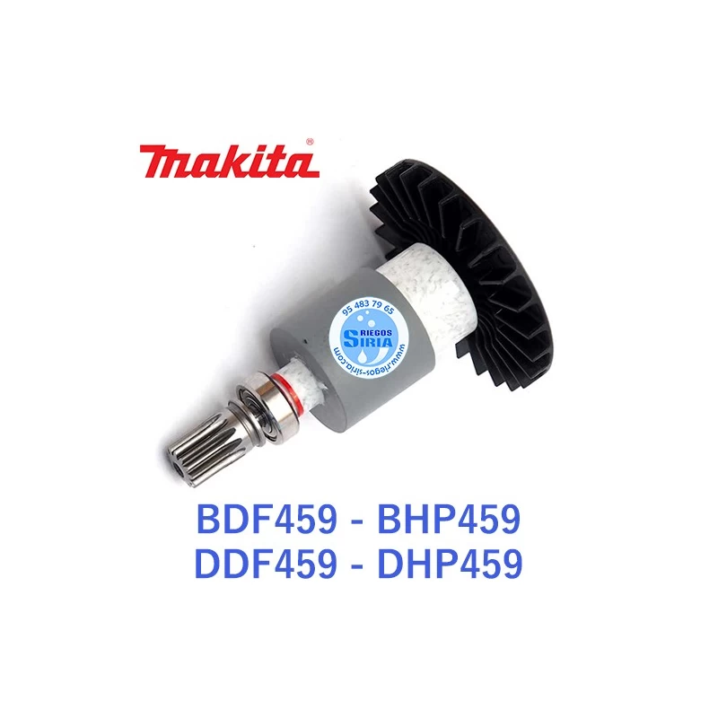 Inducido Makita BDF459 BHP459 DDF459 DHP459 619304-5