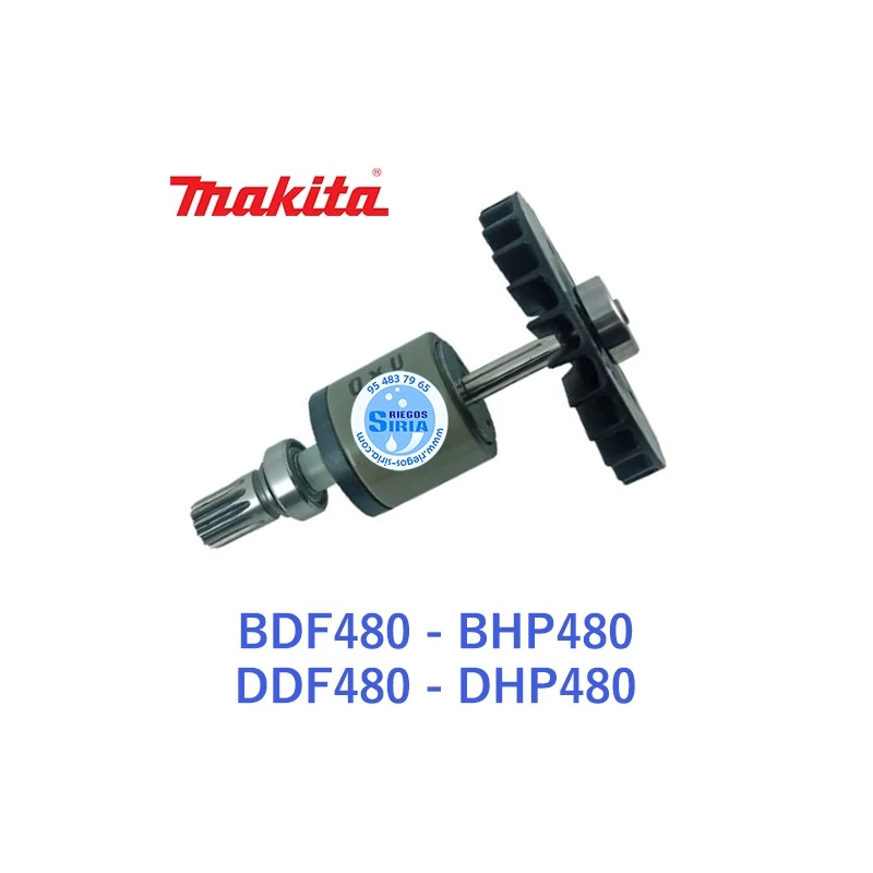 Inducido Makita BDF480 BHP480 DDF480 DHP480 619331-2