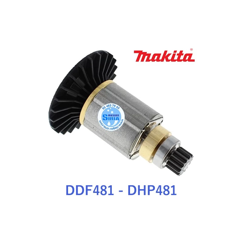 Inducido Makita DDF481 DHP481 619397-2