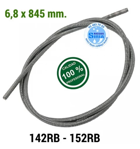 Eje Flexible compatible 142RB 152RB 6,8 x 845mm. 130225