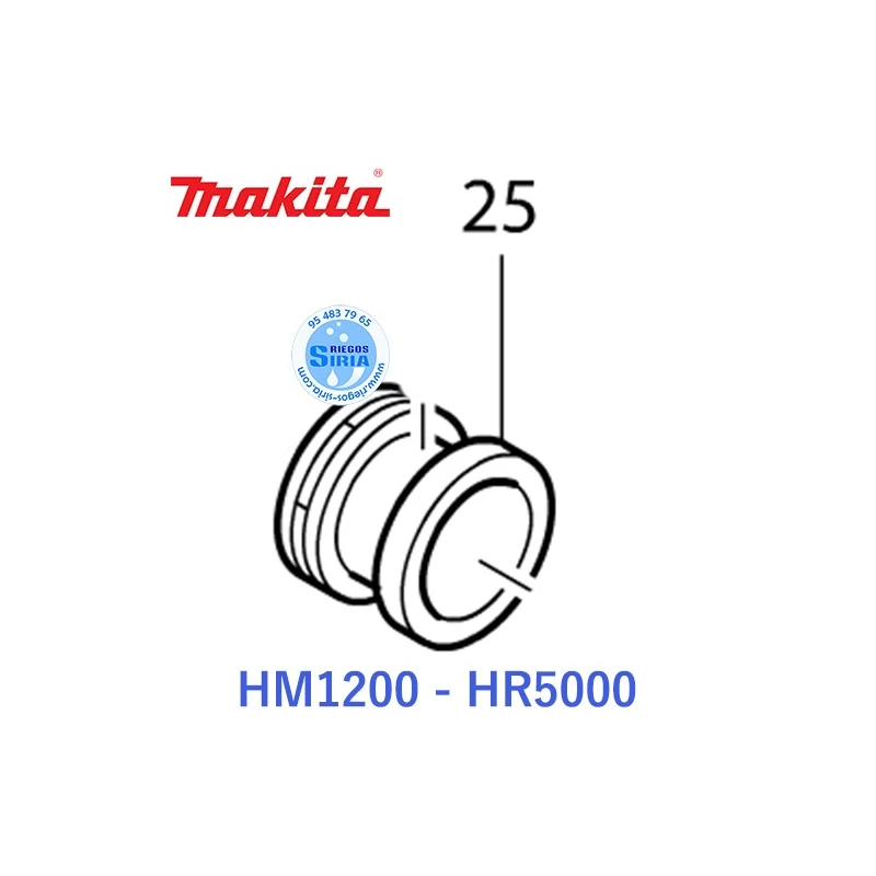 Pistón Martillo Makita HM1200 HR5000 321441-0