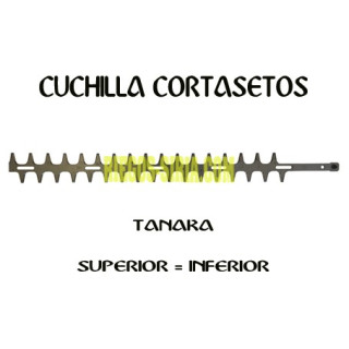 Cuchilla Cortasetos Única Tanaka TANAKA TS330 TS355 592 mm. 140025