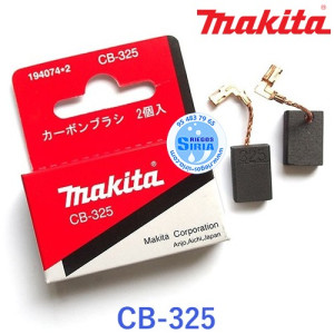 Juego de Escobillas Original Makita CB-325 194074-2