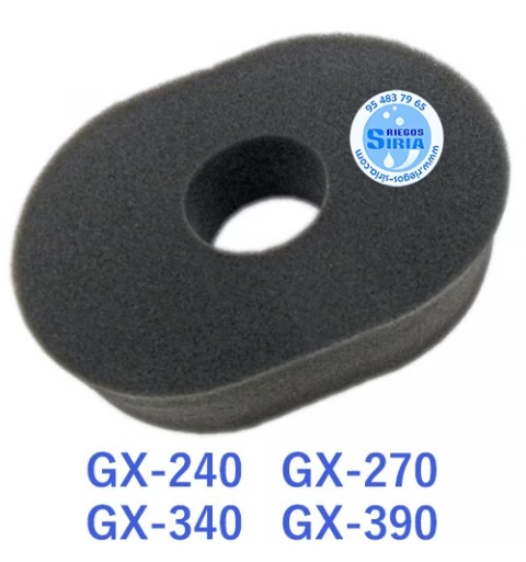 Filtro de Aire compatible GX240 GX270 GX340 GX390 (Esponja) 000389