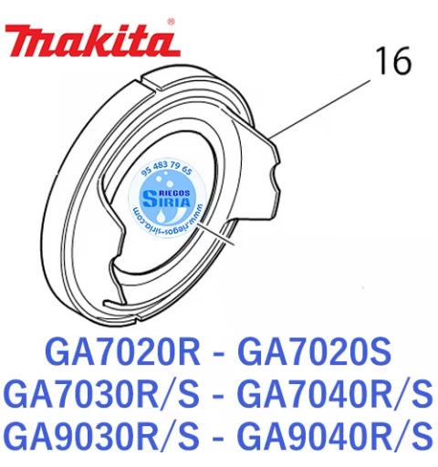 Deflector Original GA7020R GA7020S GA7030R GA7030S GA7040R GA7040S GA9030R GA9030S GA9040R GA9040S 419135-0