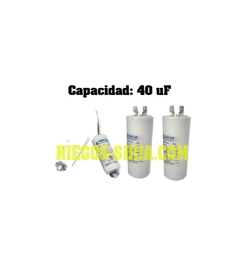 Condensador 40 uF