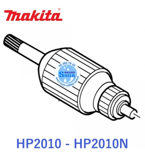Inducido Original HP2010 HP2010N 515143-0