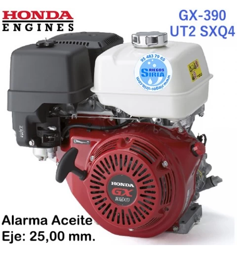 Motor Original Honda GX390 Eje Cilíndrico 25mm GX390UT2SXQ4