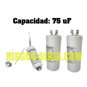 Condensador 75 uF