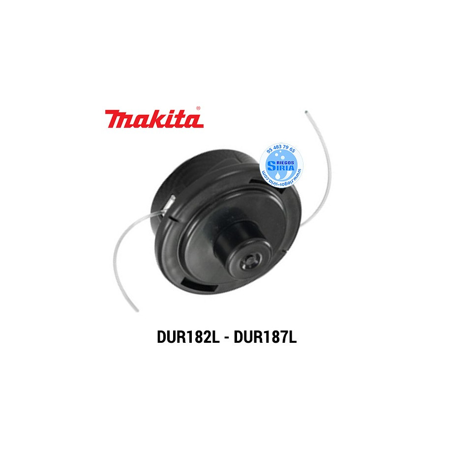 Cabezal Nylon ORIGINAL Makita DUR182L DUR187L 130282