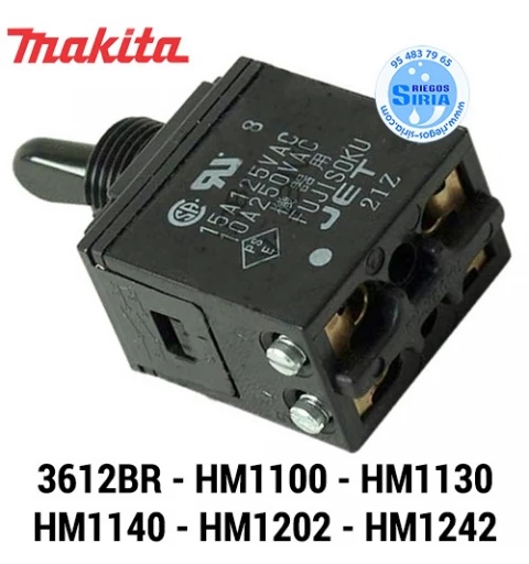 Interruptor Original 3612BR HM1100 HM1130 HM1140C HM1202 HM1242C 651481-7