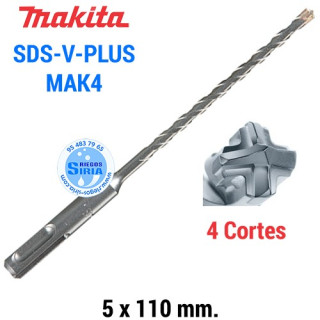 Broca SDS-V-Plus MAK4 5 x 110mm B-68127