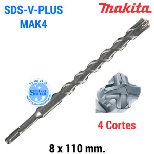 Broca SDS-V-Plus MAK4 8 x 110mm B-62608