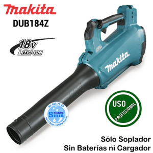 Makita Soplador de mano BL 18V LXT +Cargador y 1 Bateria 5Ah DUB184Z