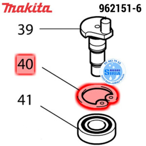 Grupilla R-32 Original Makita 962151-6 962151-6