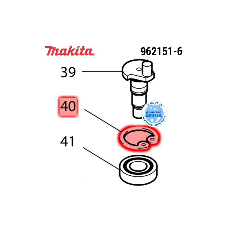 Grupilla R-32 Original Makita 962151-6 962151-6