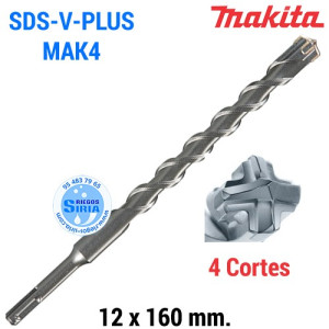 Broca SDS-V-Plus MAK4 12 x 160mm B-62739