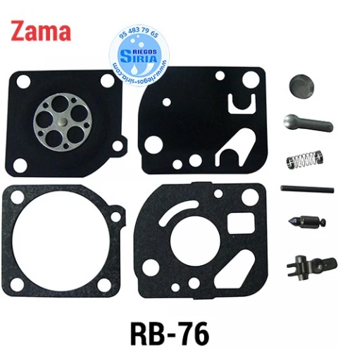 Kit Reparación Carburador compatible Zama RB-76 021327