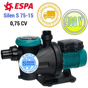 Bomba Autoaspirante Piscina Espa Silen S 75 15 230/400V 203152