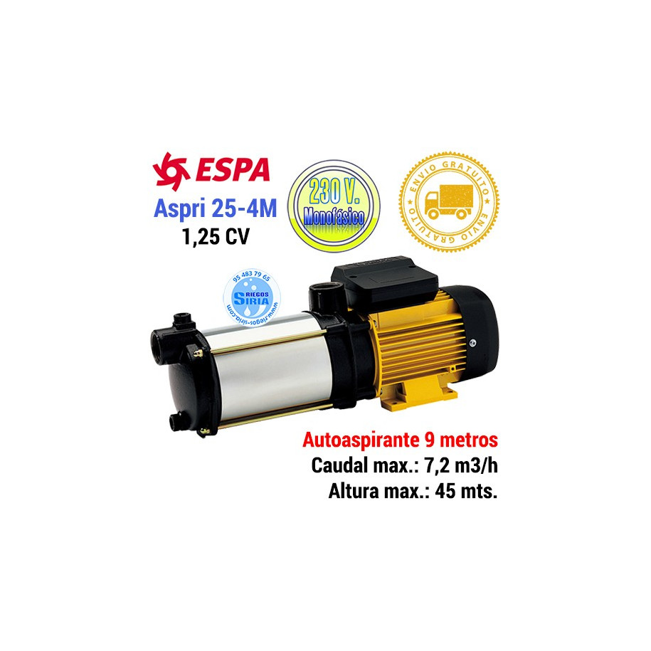 Electrobomba Centrifuga Espa Aspri 25 4 M 96458