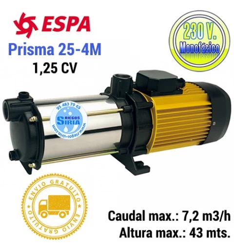 Electrobomba Centrifuga Espa Prisma 25 4 M 97188