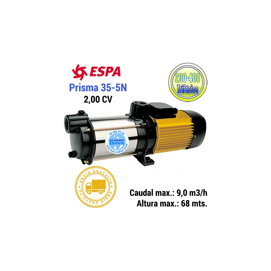 Electrobomba Centrifuga Espa Prisma 35 5 N 230/400V 129348
