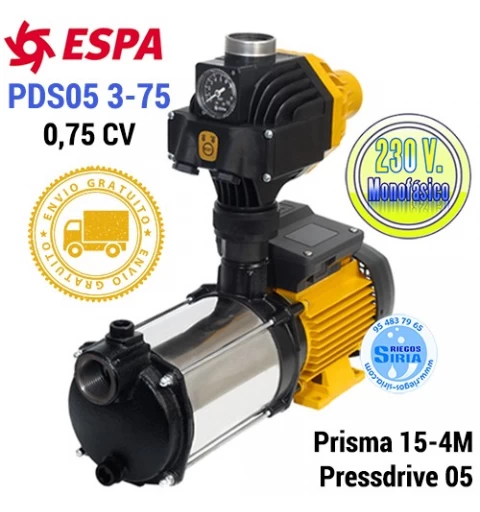 Grupo de Presión Automático Espa PDS05 3 75 204703