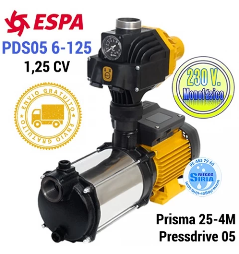 Grupo de Presión Automático Espa PDS05 6 125 204706