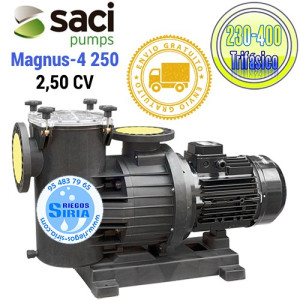 Bomba Autoaspirante Piscina Saci Magnus-4 250 IE3 230/400V 24101200