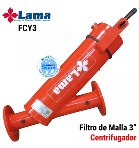 Filtro de Malla Metálico Centrifugador Lama 3" FCY3