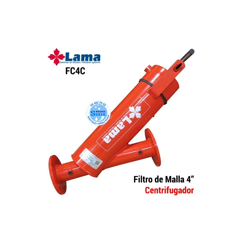 Filtro de Malla Metálico Centrifugador Lama 4" FC4C