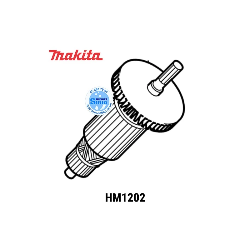 Inducido Makita HM1202 518497-4