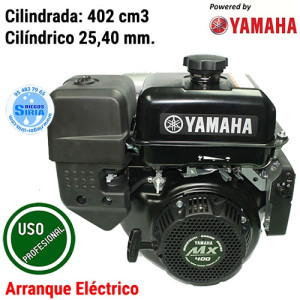 Motor Gasolina Yamaha MX-400 402 c.c. Cilíndrico 25,4mm Arranque Eléctrico MX400A3E