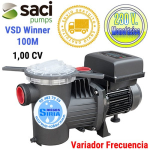 Bomba Autoaspirante Piscina Saci VSD Winner 100 M 36108114