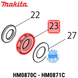 Junta Goma Original HM0870C HM0871C 424245-0