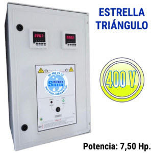 Cuadro Eléctrico Estrella-Triangulo 7,5 Hp ET7.5