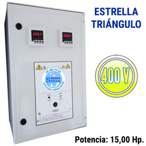 Cuadro Eléctrico Estrella-Triangulo 15 Hp ET15