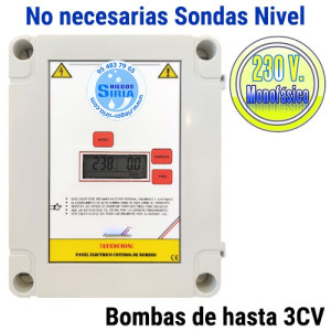 Cuadro Eléctrico Digital Bombas hasta 3CV 230V CD1DG20A