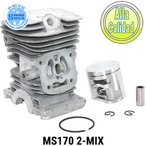 Cilindro Completo compatible MS170 2-Mix 020639