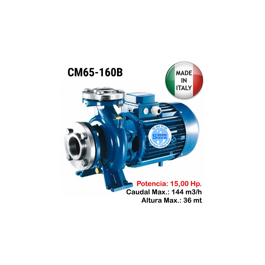 Bomba Centrífuga Normalizada Cm65-160 B CM65160B