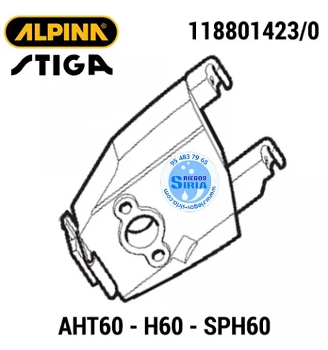 Base Filtro Aire Original AHT60 H60 SPH60 160095