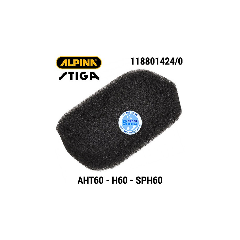 Filtro Aire Original AHT60 H60 SPH60 160097