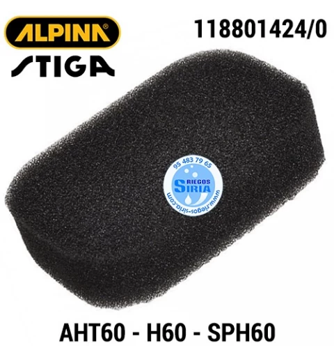 Filtro Aire Original AHT60 H60 SPH60 160097