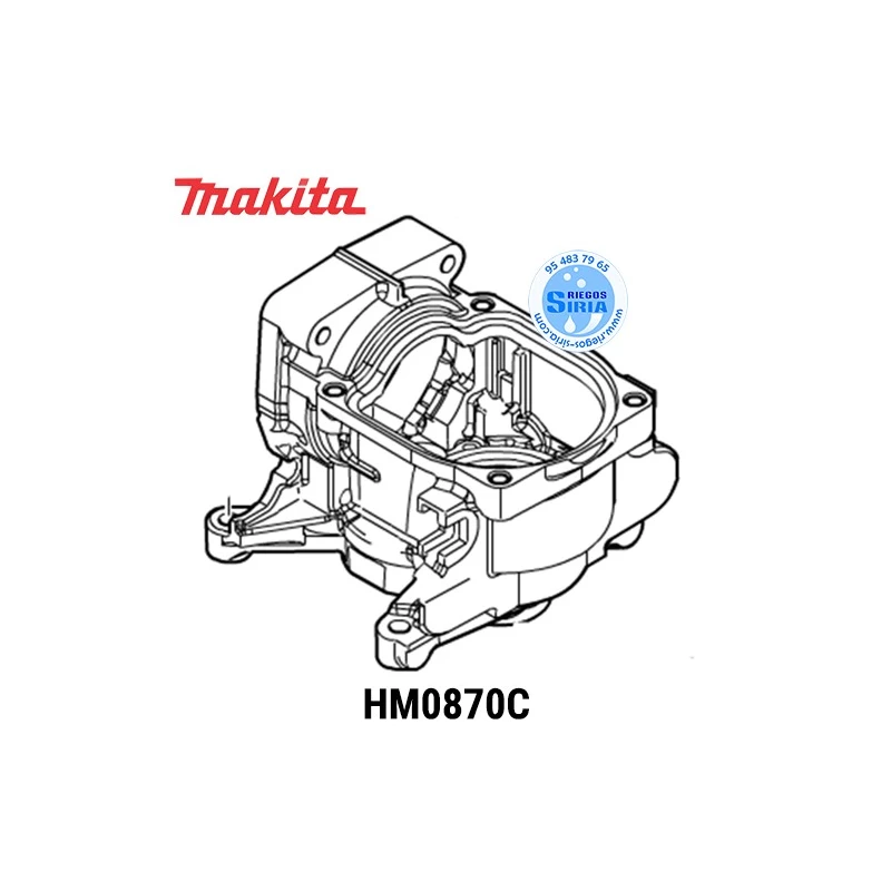 Cuerpo Motor Original HM0870C 140206-9
