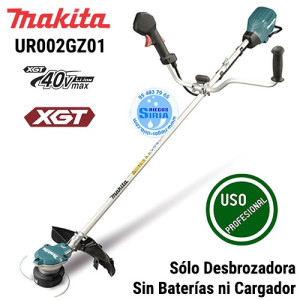 Desbrozadora 40Vmax XGT 350mm Manillar UR002GZ01 UR002GZ01