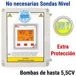 Cuadro Eléctrico Digital Bombas Hasta 5,5CV 400V CD1DG311A