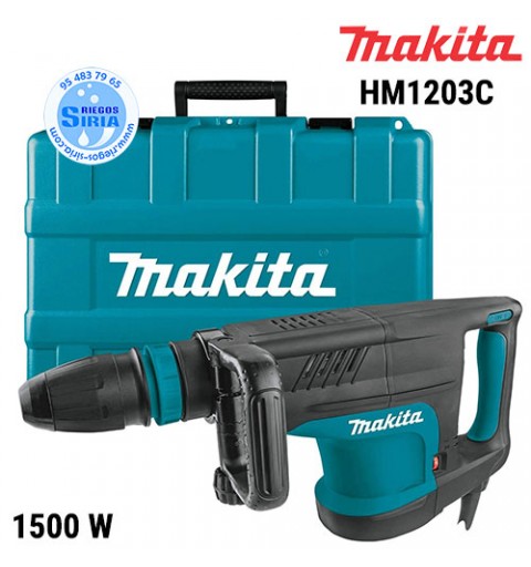 Martillo Demoledor Makita 1500W 9,7Kg HM1203C HM1203C