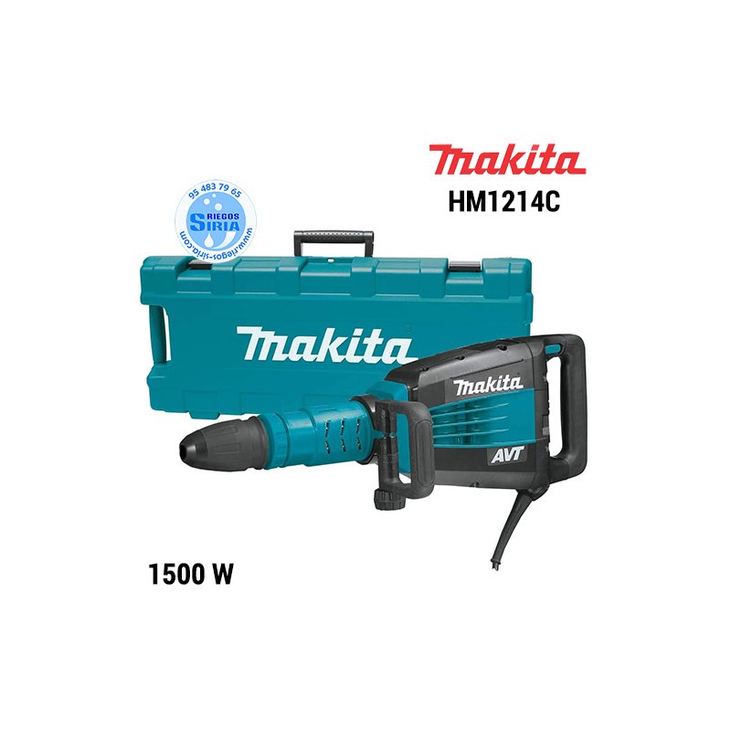 Martillo Demoledor Makita 1500W 12,3Kg AVT HM1214C HM1214C