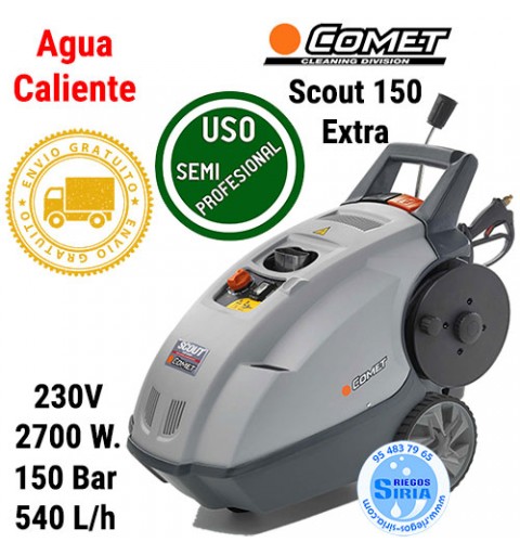 Hidrolimpiadora Agua Caliente Comet Scout 150 Extra 9044 0002